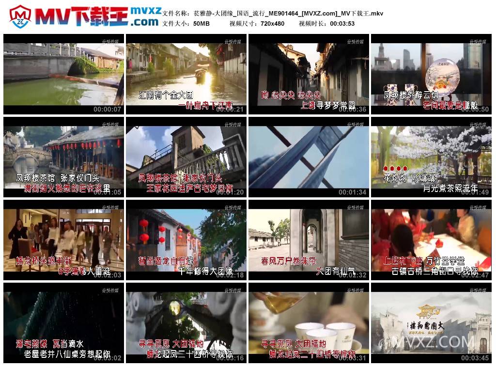 苌雅静-大团缘_国语_流行_ME901464